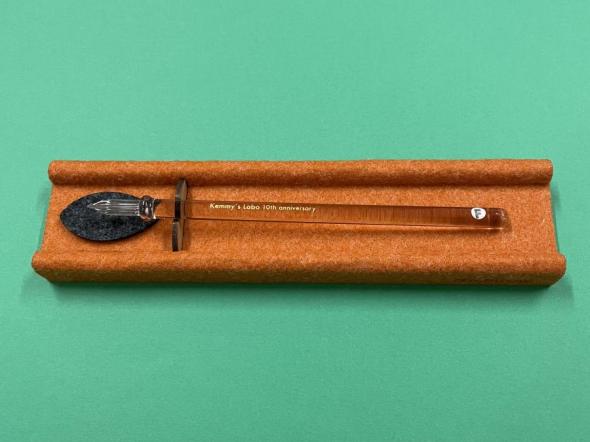 ケミーズラボ　ガラスペン　ほそ軸　KL-hoso-SP-10　F(細字)　チェリーブロッサム