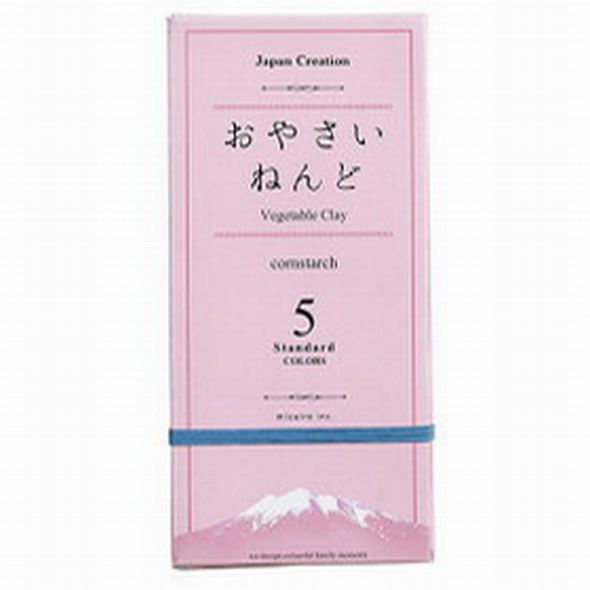 おやさいねんど　5色入り　ST-CLAY02