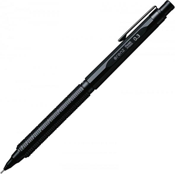 ぺんてる　シャープペン　オレンズネロ　0.3mm　PP3003-A