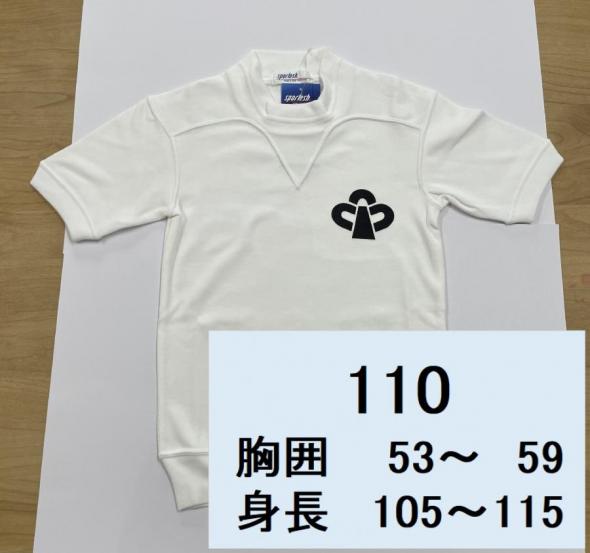体操服　sporlesh　半袖　110cm　校章あり　EE1350