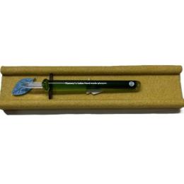 ケミーズラボ　ガラスペン　ほそ軸mini　KL-mini-17　F(細字)　エメラルド