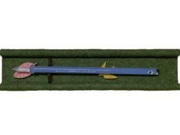 ケミーズラボ　ガラスペン　ほそ軸　KL-hoso-43　F(細字)　セレスト